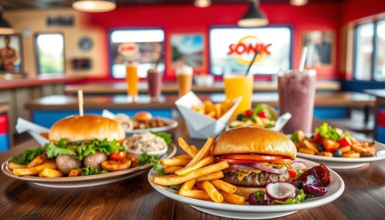 sonic gluten free menu