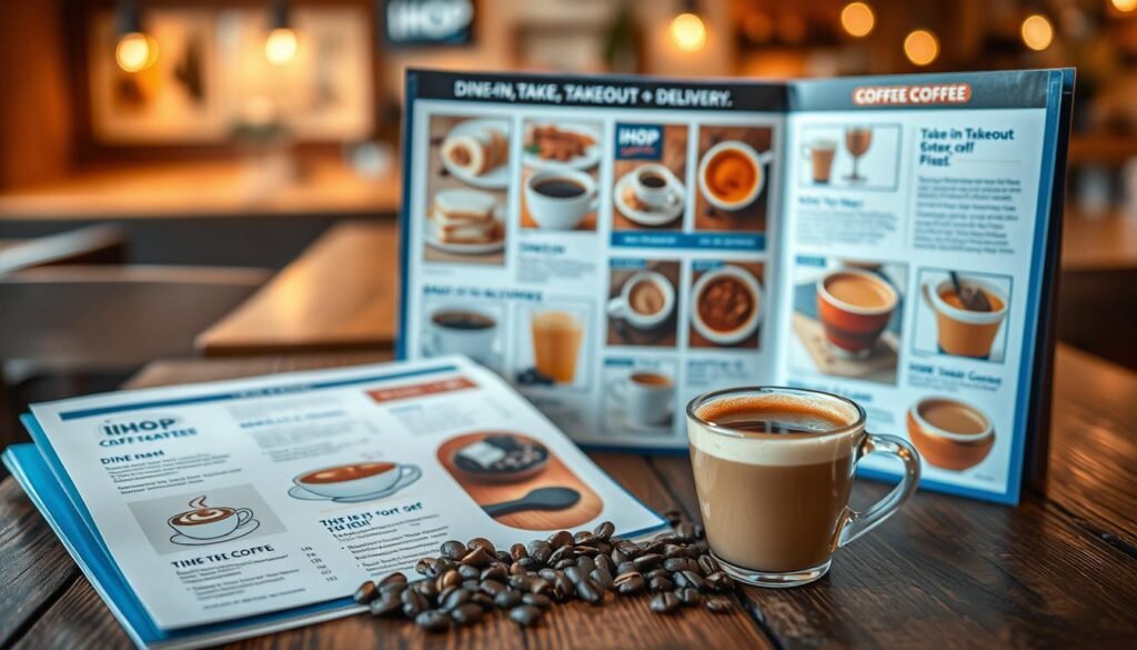 ihop coffee menu