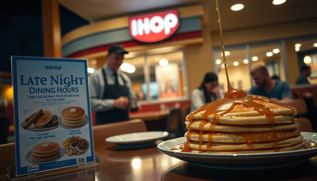 ihop hours for late night dining