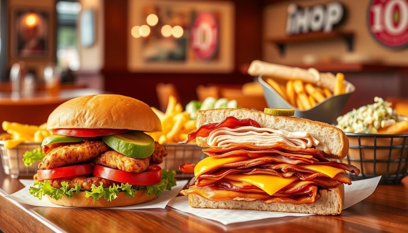 ihop menu sandwiches