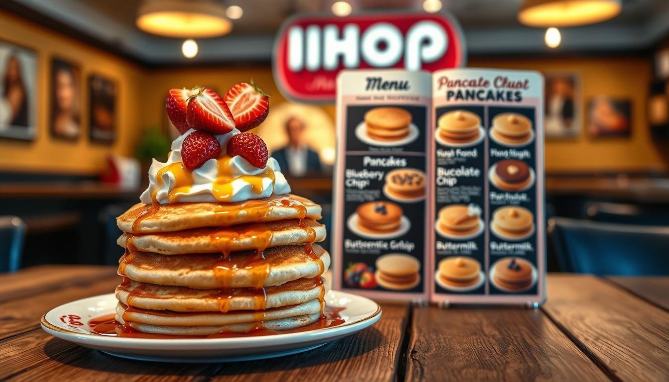 ihop pancakes menu