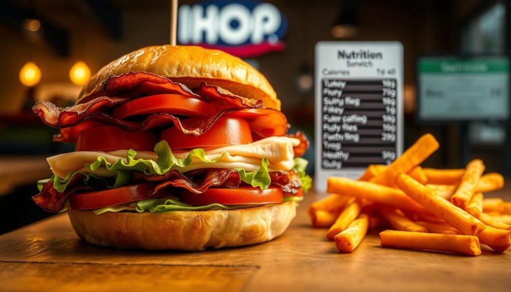 ihop sandwich calories