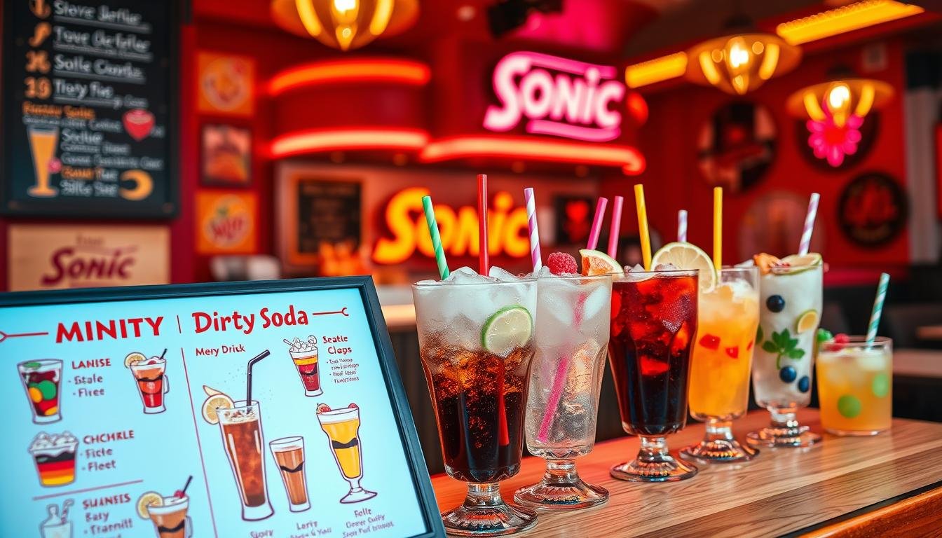 sonic dirty soda menu