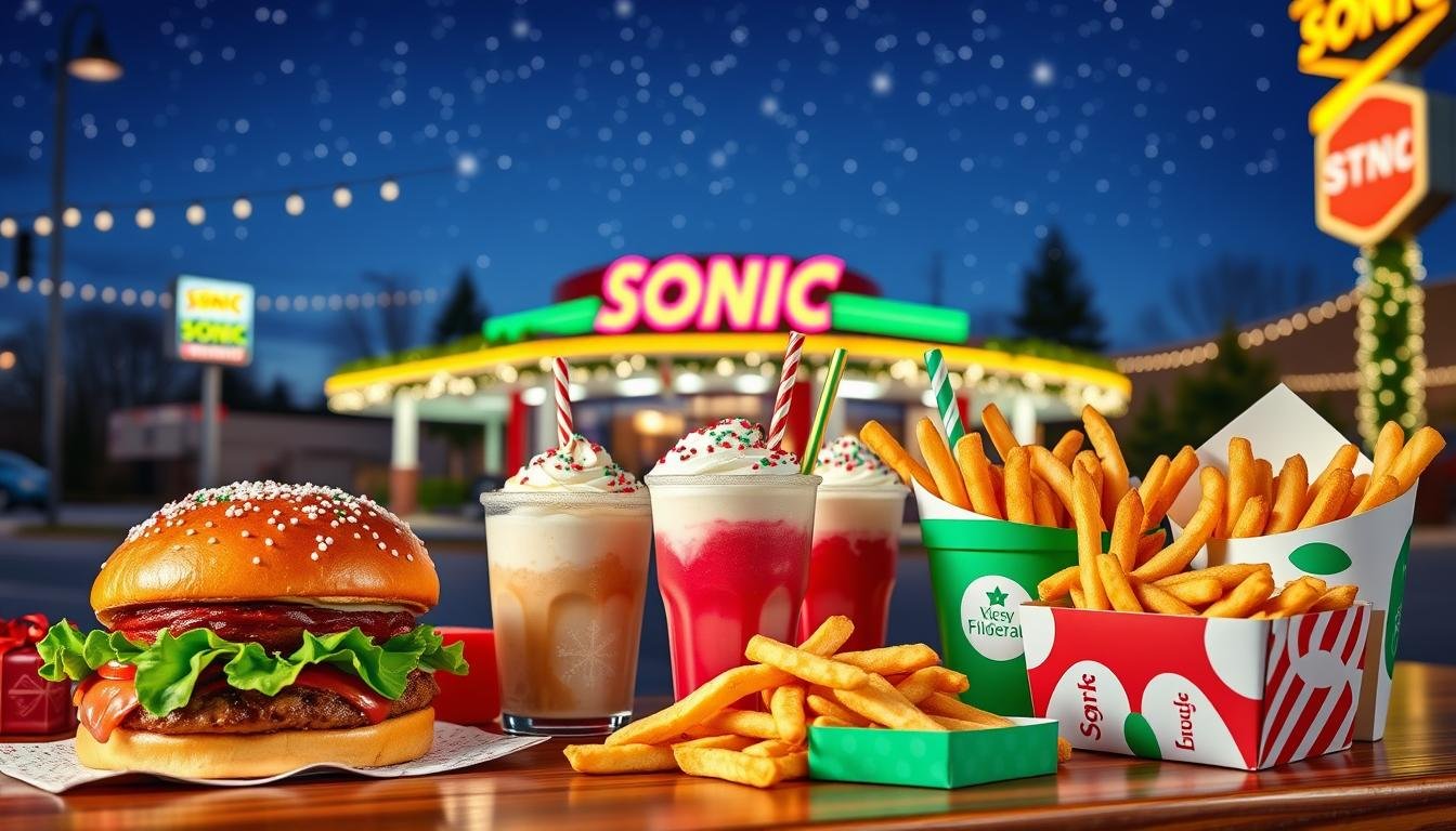 sonic holiday menu