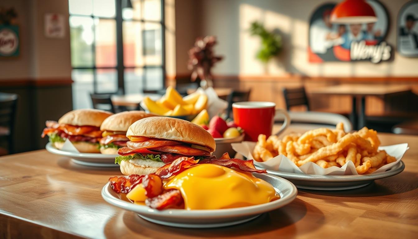 wendy's breakfast menu calories