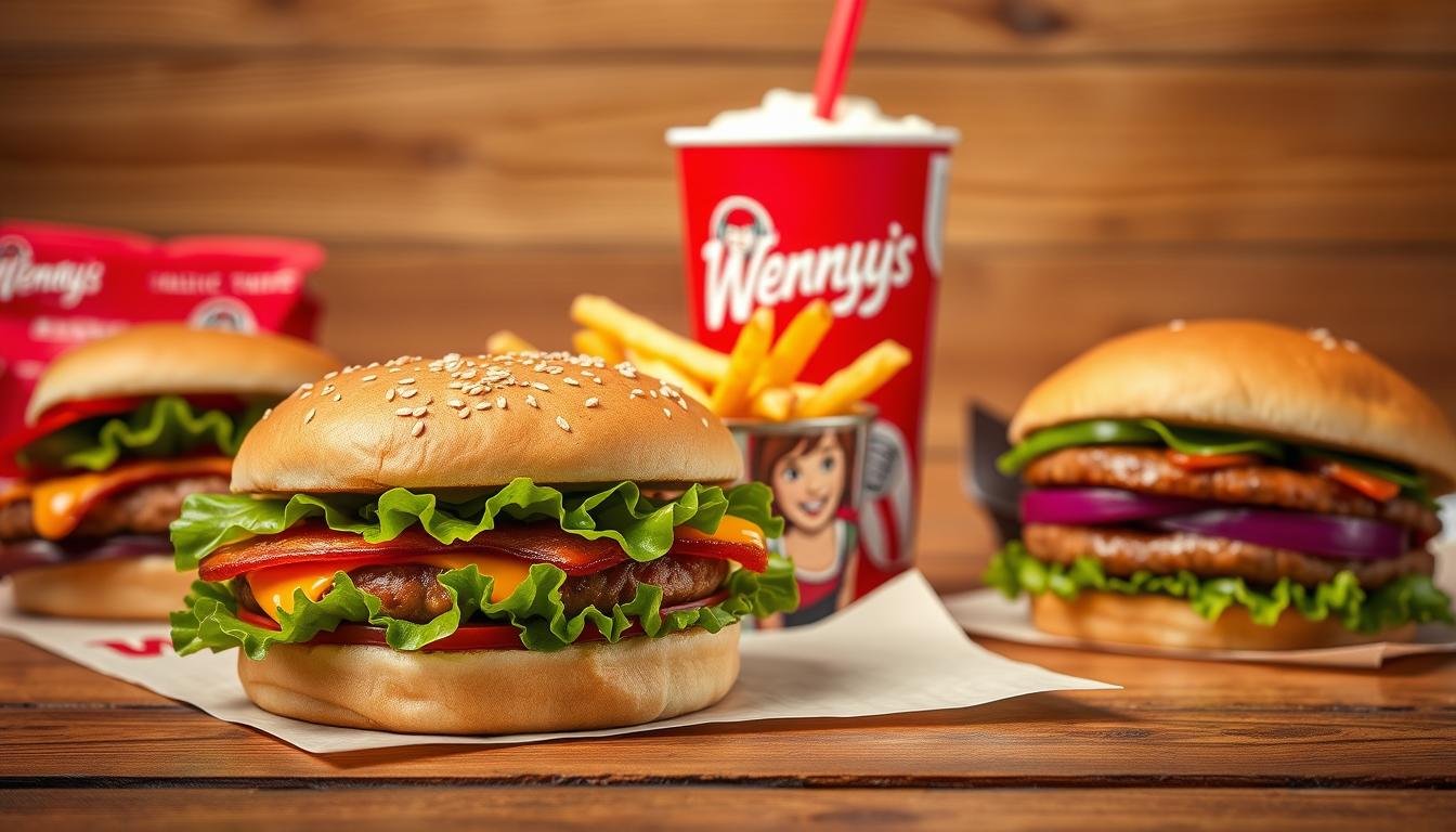 wendy's hamburgers menu
