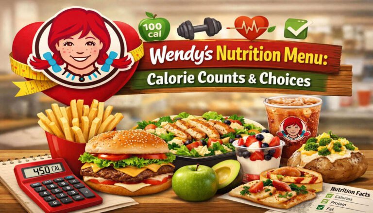 Wendy’s Nutrition Menu: Calorie Counts & Choices