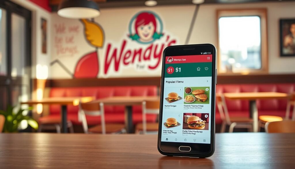 Wendy’s mobile app