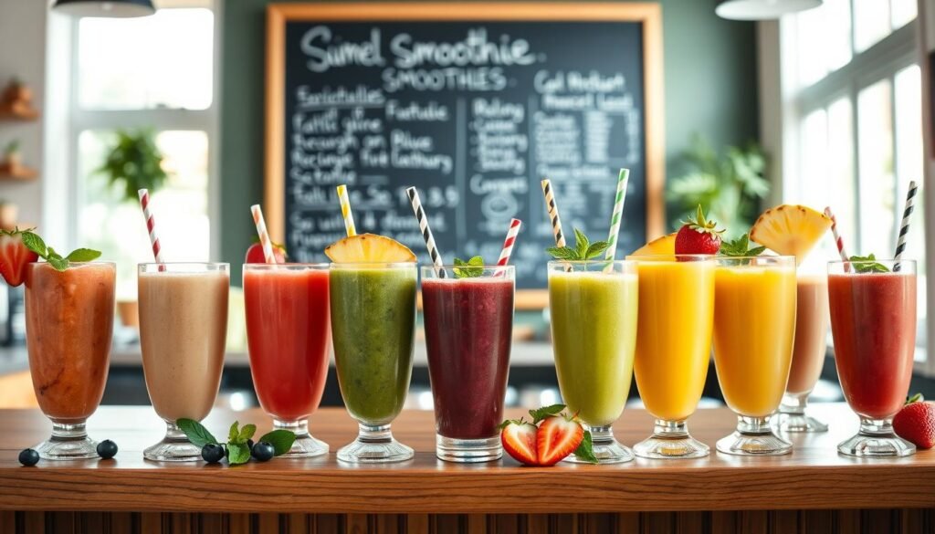 customized smoothie orders