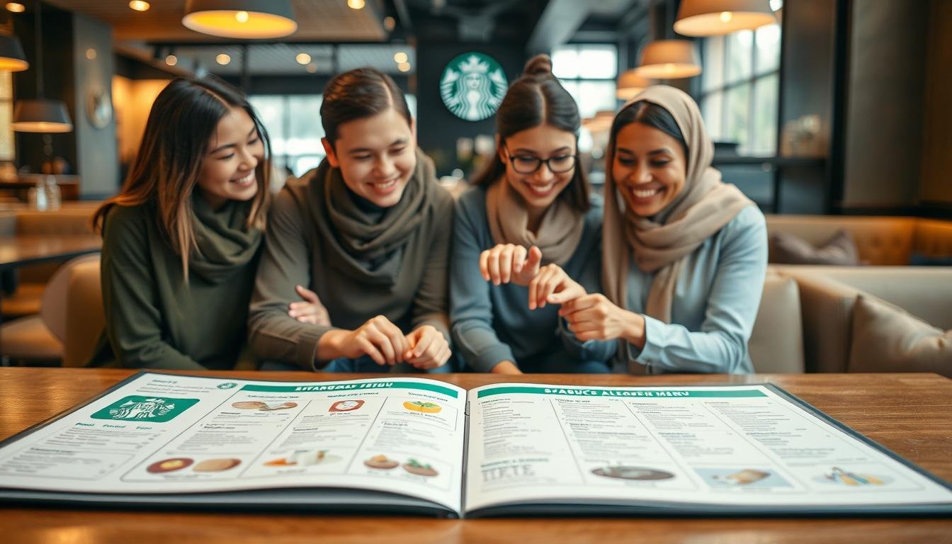 starbucks allergen menu