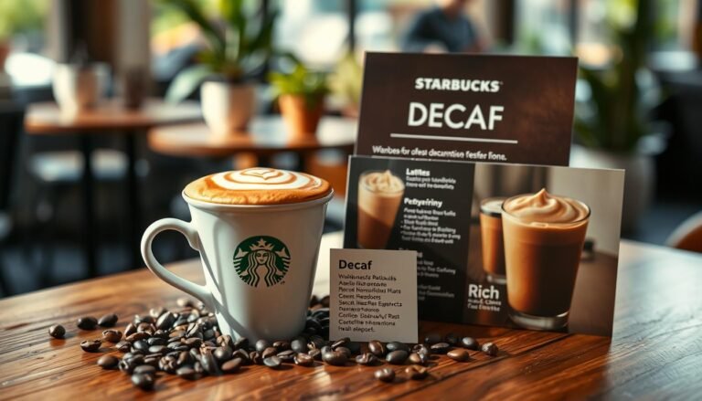 starbucks decaf menu