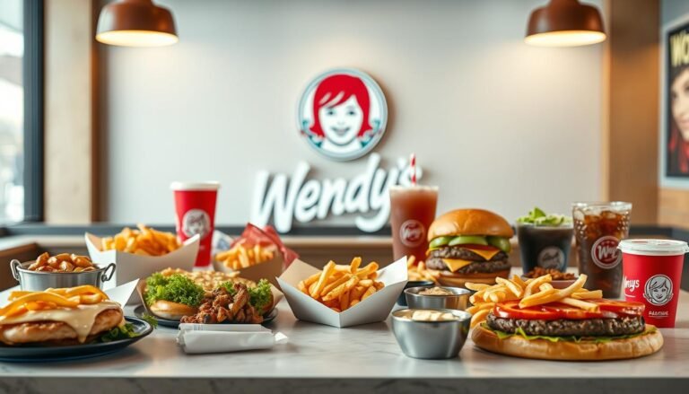 wendy's food menu