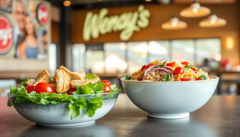 wendy's healthy menu
