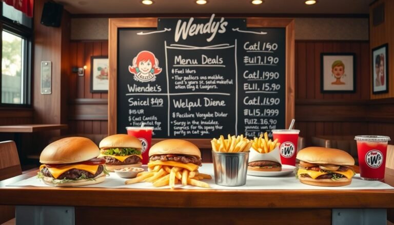 wendy's menu deals