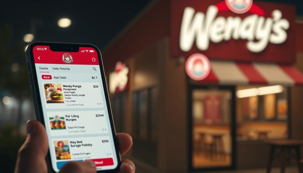 Wendy’s app deals