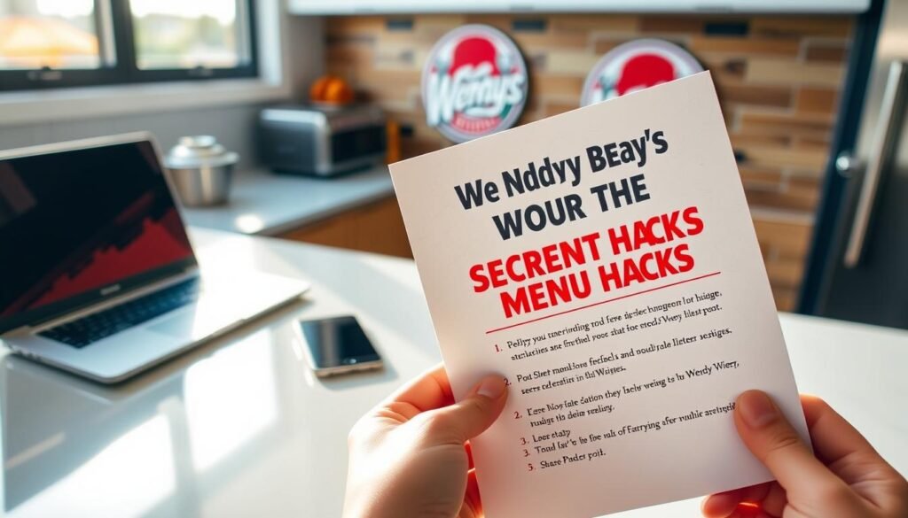 how to access wendy's secret menu
