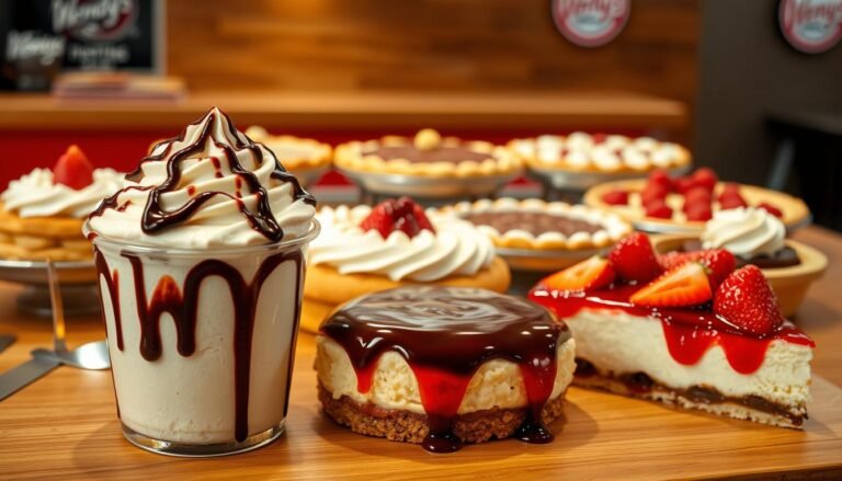 wendy's dessert menu