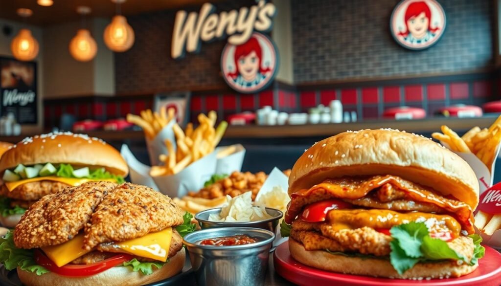 wendy's food menu