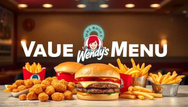 wendy's value menu